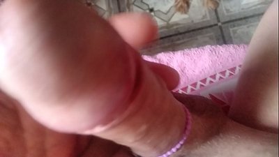 Bermain dengan penisku dan anjingku bersamaku